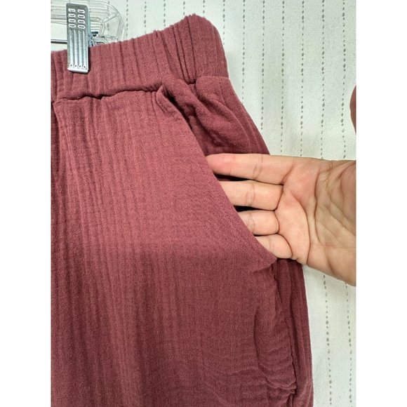 Style Not Size For Jeni Capri Pants 2X Terra Cotta Slubbed Cotton NEW MSRP $40 - Picture 3 of 12